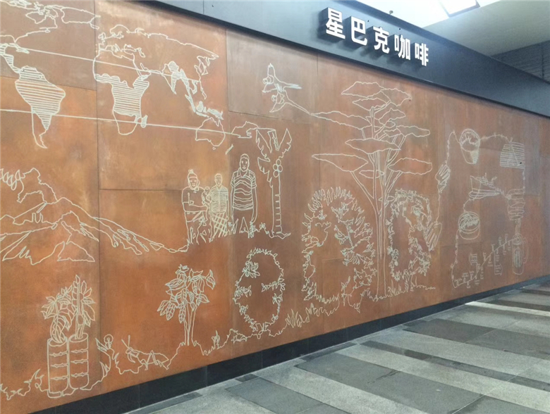 醴陵耐候钢幕墙